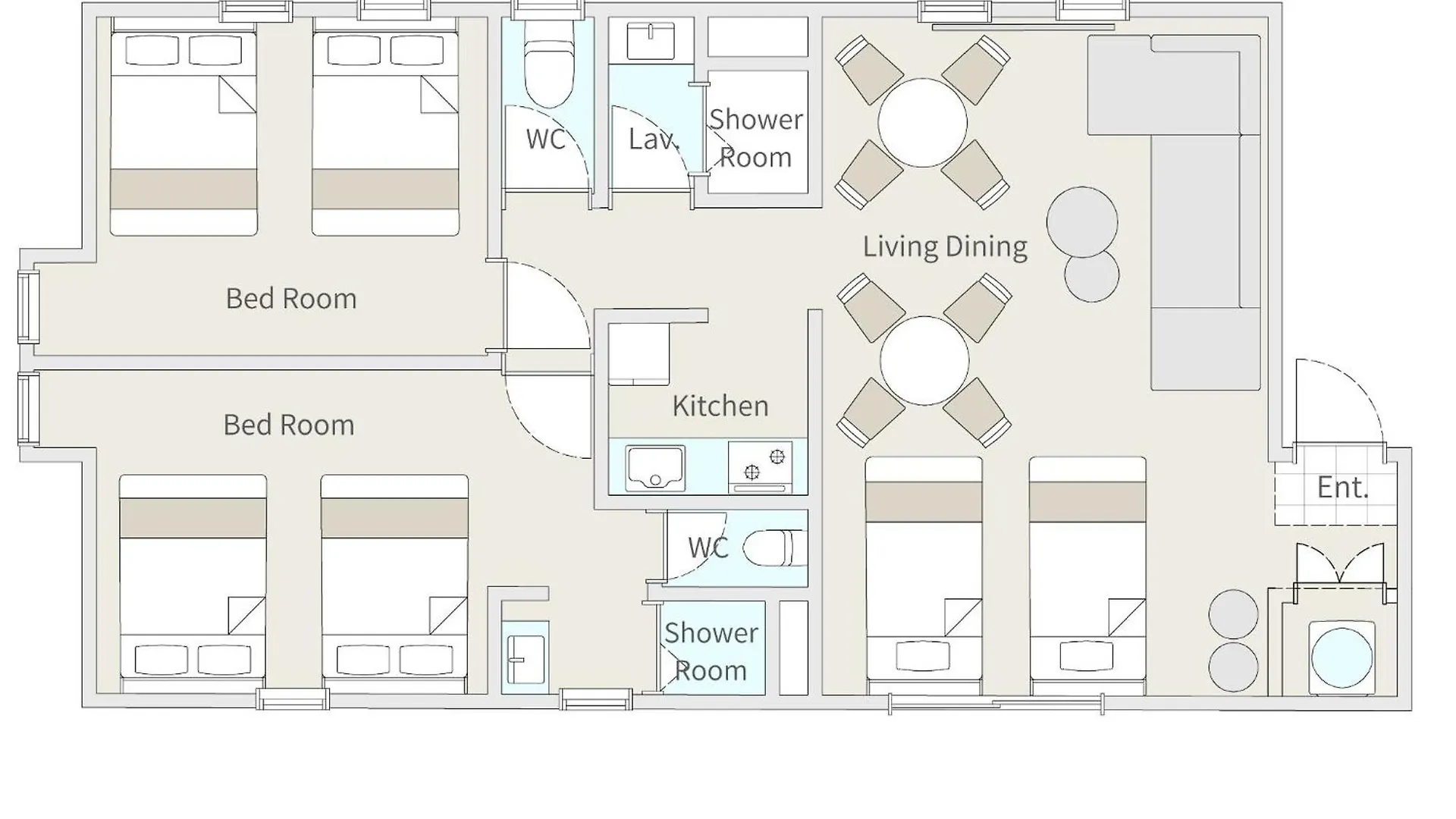 Apartment Urban Stay Shinjuku East - Vacation Stay 67858V Tokyo
