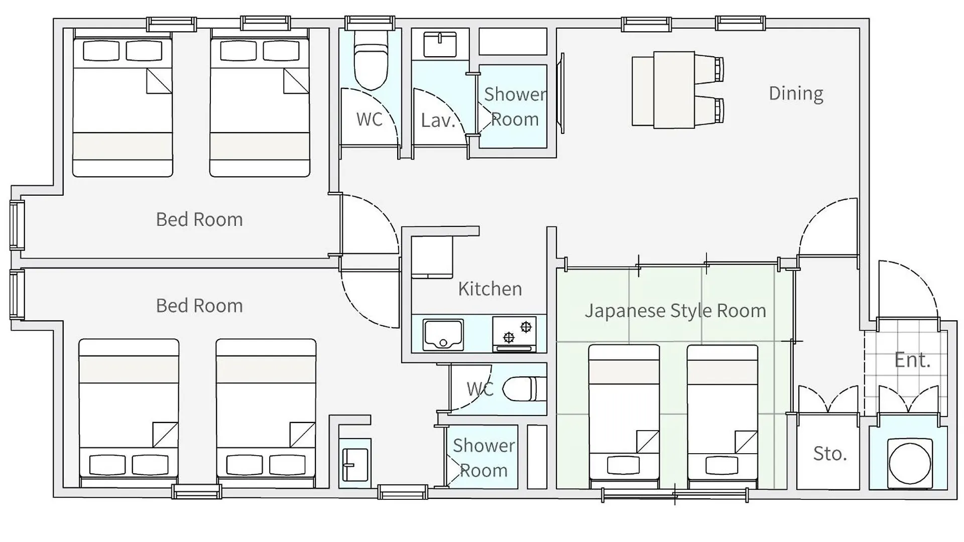 Apartment Urban Stay Shinjuku East - Vacation Stay 67858V Tokyo